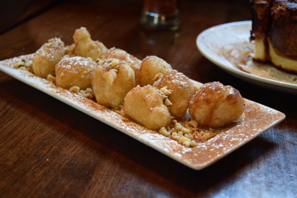 Loukamades at Kanela Breakfast Club for 'Beauty and The Brunch' at Gordon Salon