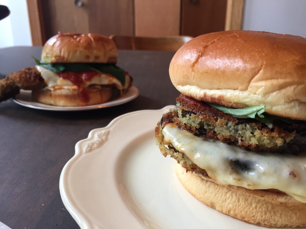 The Veal and Eggplant Parmesan Sandwiches at MVP for Bringing Chicago Together One Parm Sandwich At A Time