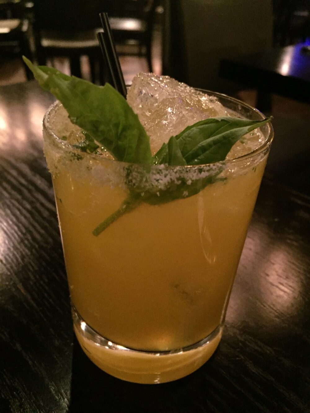 Passionfruit Basil Margarita for Put Your Dancing Shoes On and Tango Up to Lincoln Square