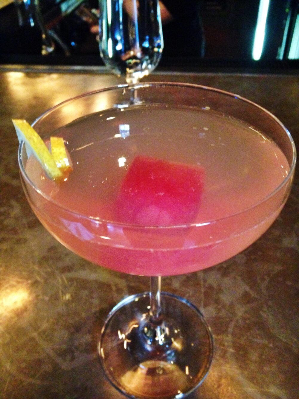 TWO Gleaning the Cube Cocktail