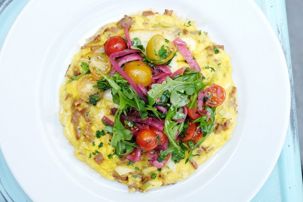 Chop Shop Frittata Flat Lay