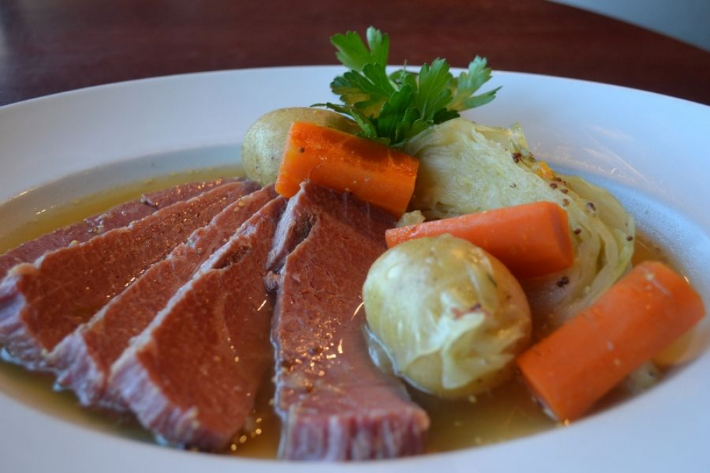 Corned Beef Dinner at Prairie Grass Cafe March 17