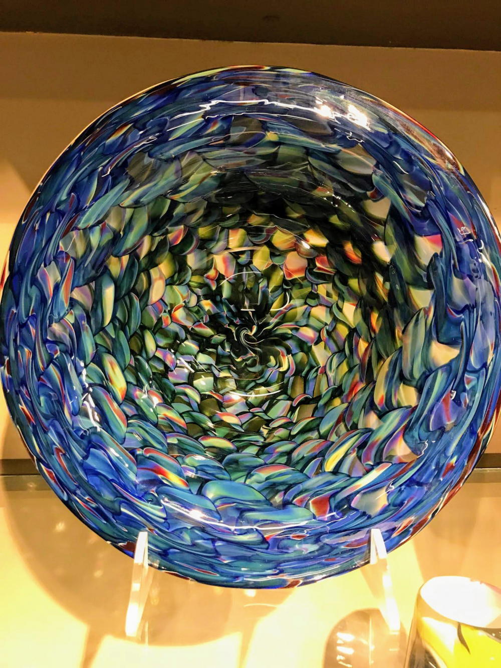 Dan Sviland Glass Bowl