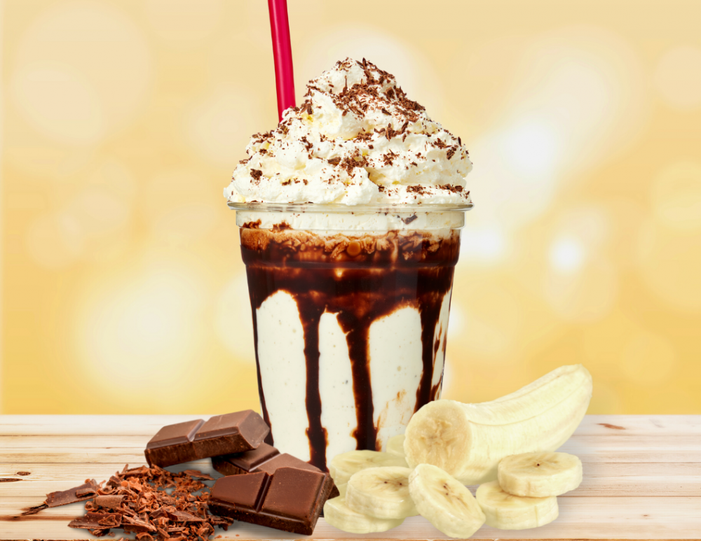 Epic Burger Choc Covered Banana Shake