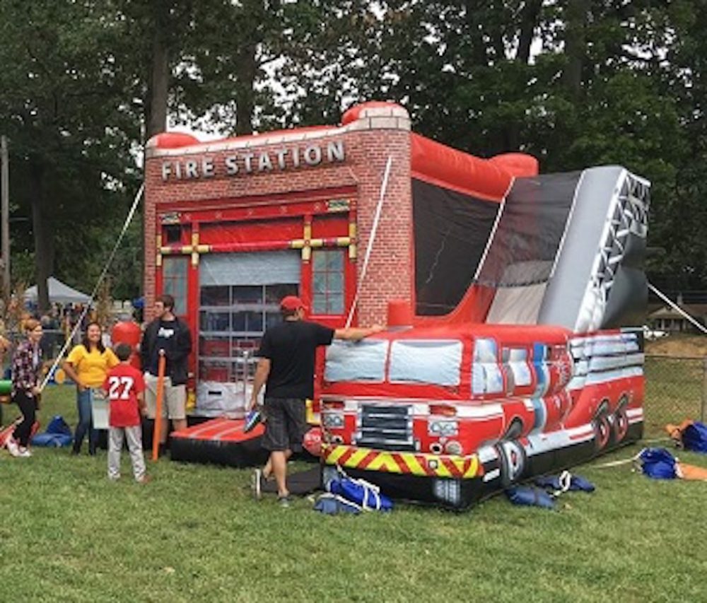 Fire Station Bounce House