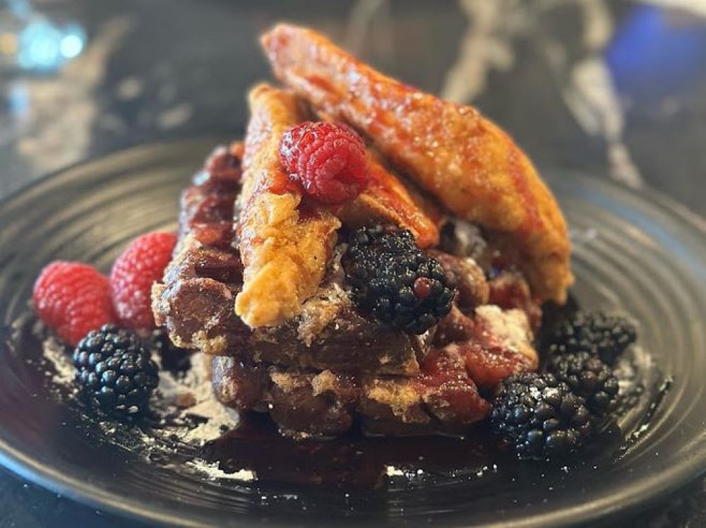 Fried Chicken And Beignet Waffles