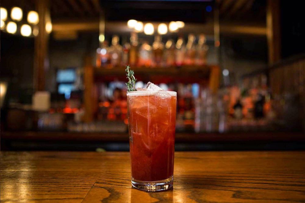 cocktail, bar