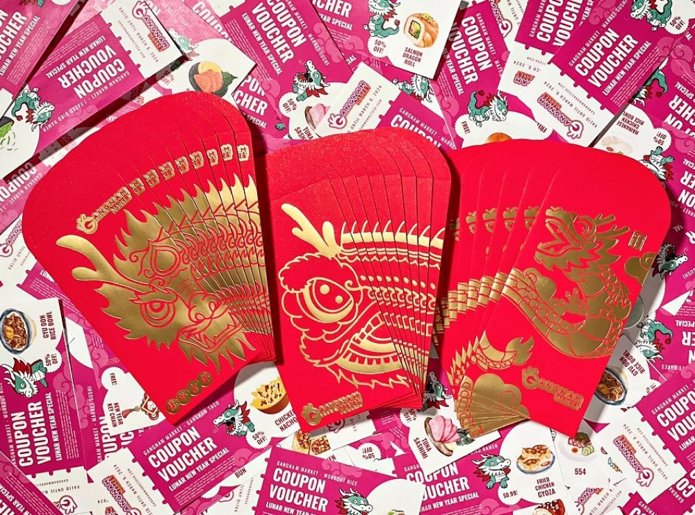 Gangnam Market Lucky Red Envelopes
