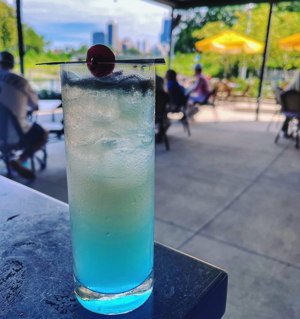 Fourth of July Cocktail The Patio at Cafe Brauer