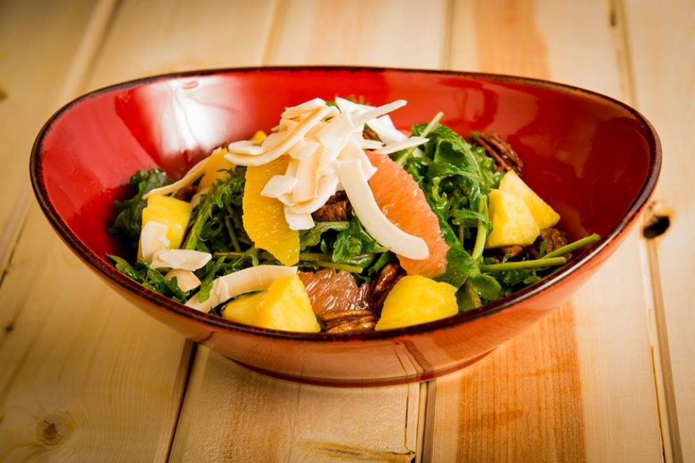 Kale Ambrosia Salad from Luella's Southern Kitchen. Photo credit: Cindy Kurman