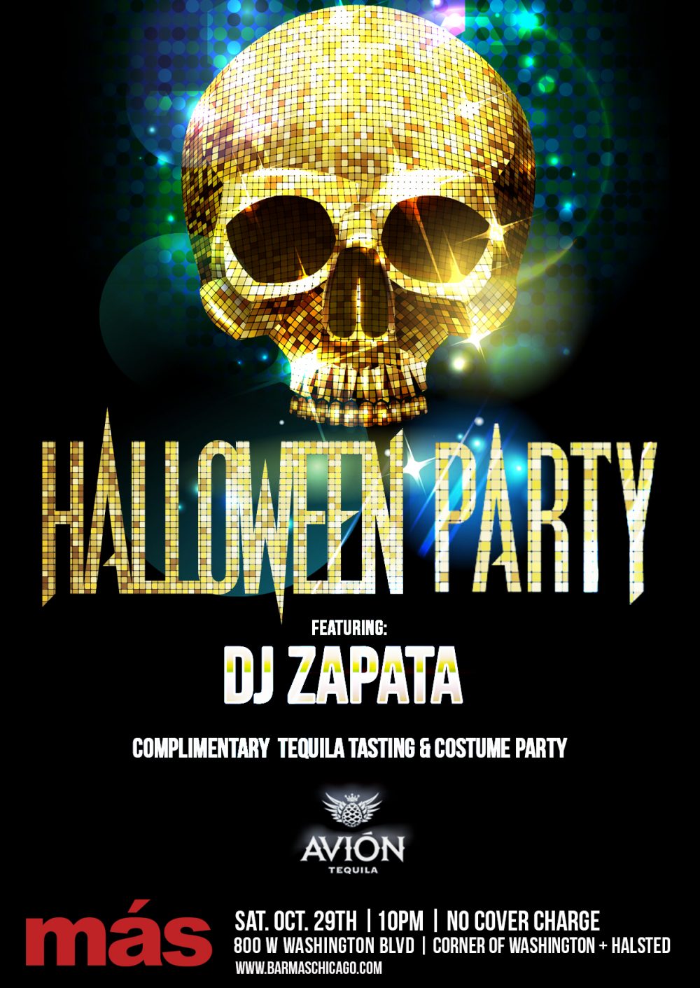 Mas Halloween Flyer