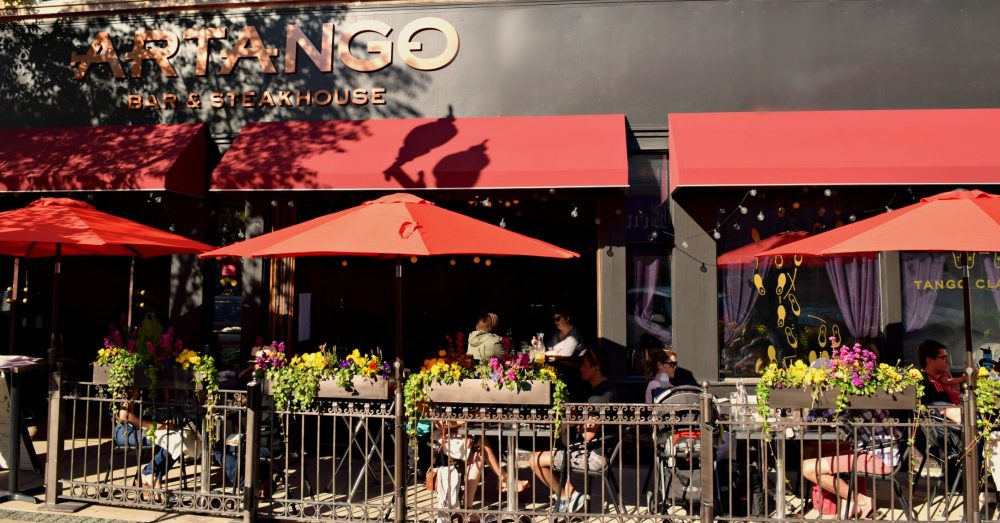 Artango Bar and Steakhouse patio
