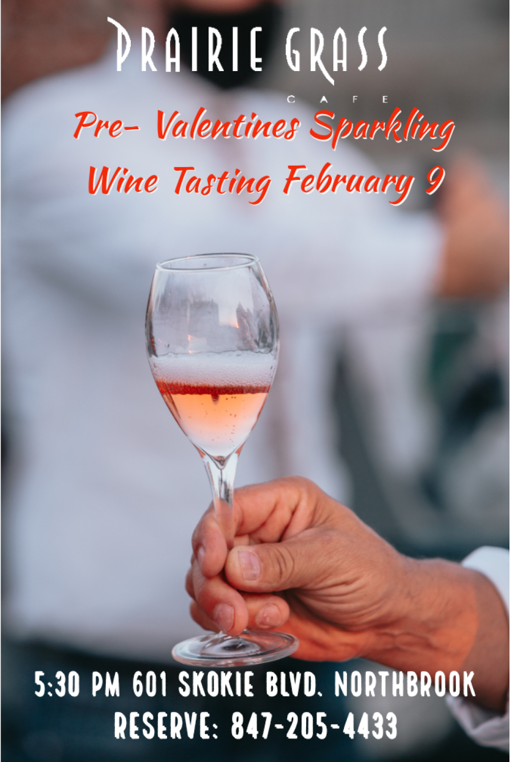 Pre Valentines Sparkling Wine Event
