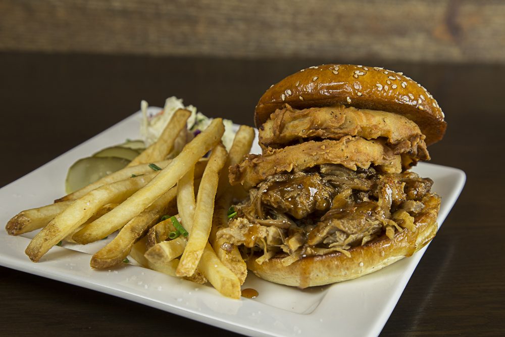 Houndstooth Saloon Pulled Pork Sandwich