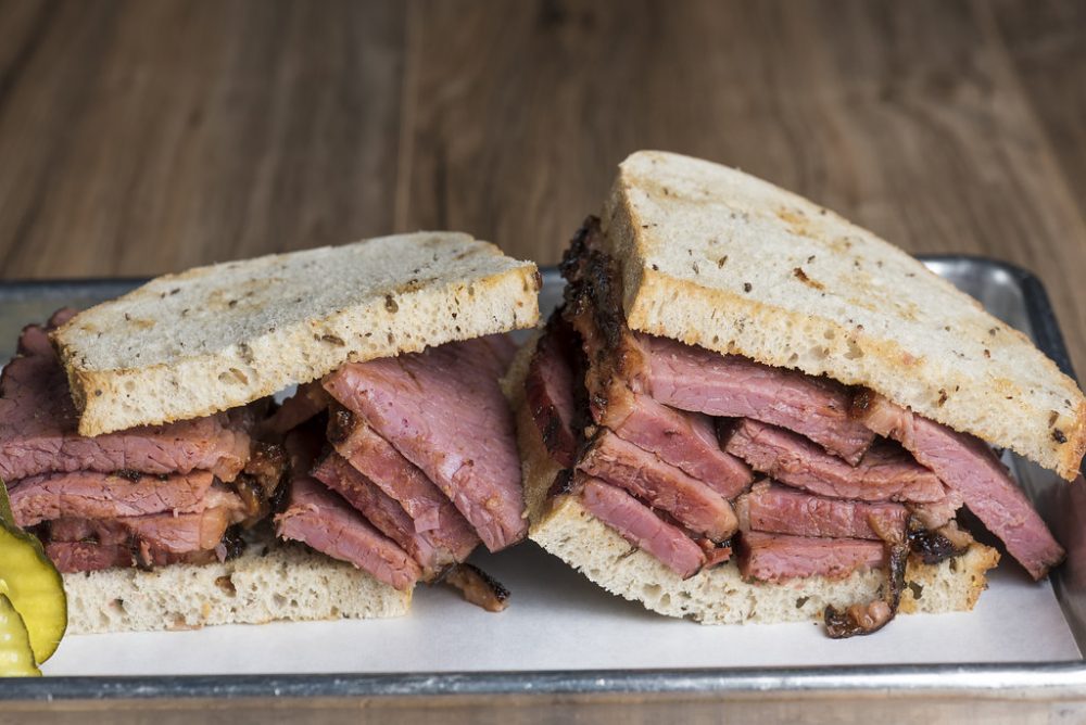 Smoked Corned Beef Sandwich