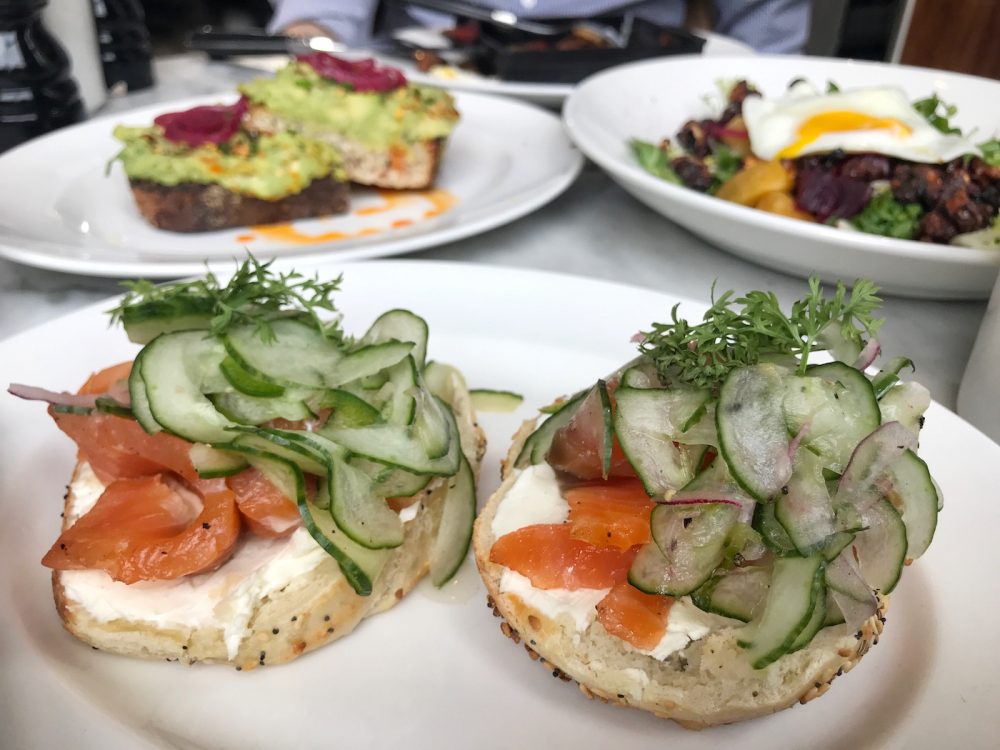 Lox and bagels