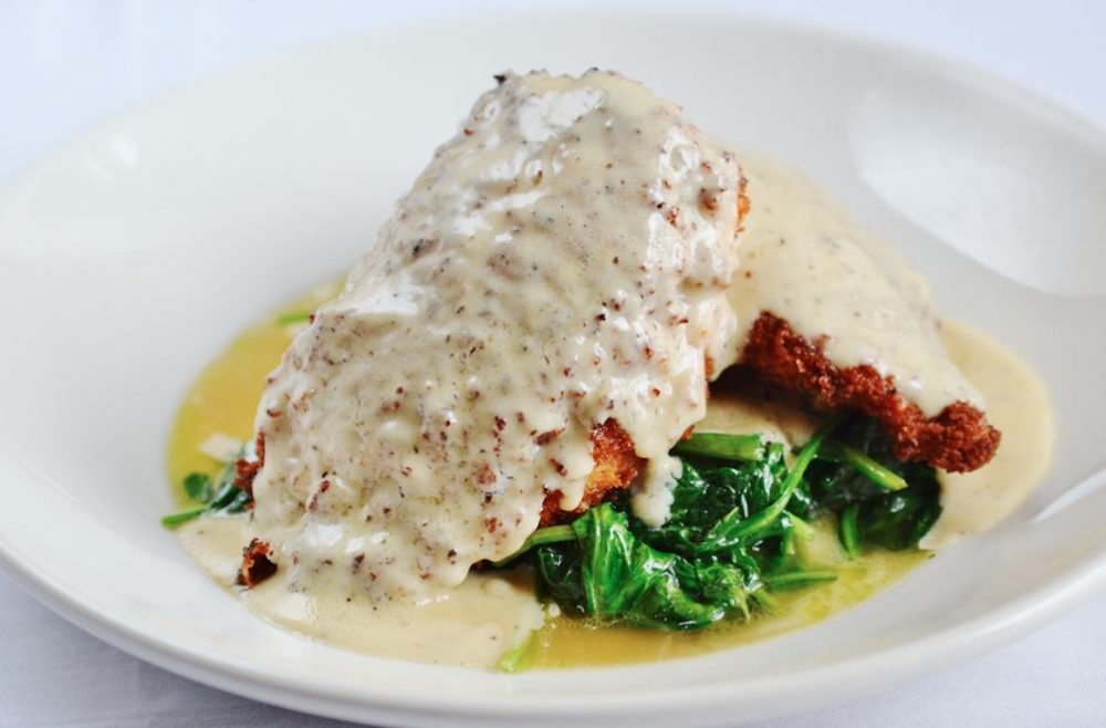 Crispy Stuffed Chicken