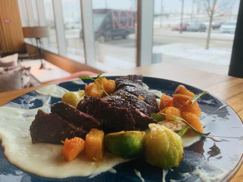 Thorn Restaurant & Lounge will be offering a Hanger Steak special for Valentine’s Day festivities. (Courtesy of Thorn Restaurant & Lounge)