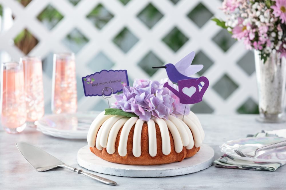 Nothing Bundt Cakes offers handcrafted Bundts made with real eggs, butter, and cream cheese frosting that are a great dessert option to celebrate Mother’s Day. (Photo courtesy of Nothing Bundt Cakes)