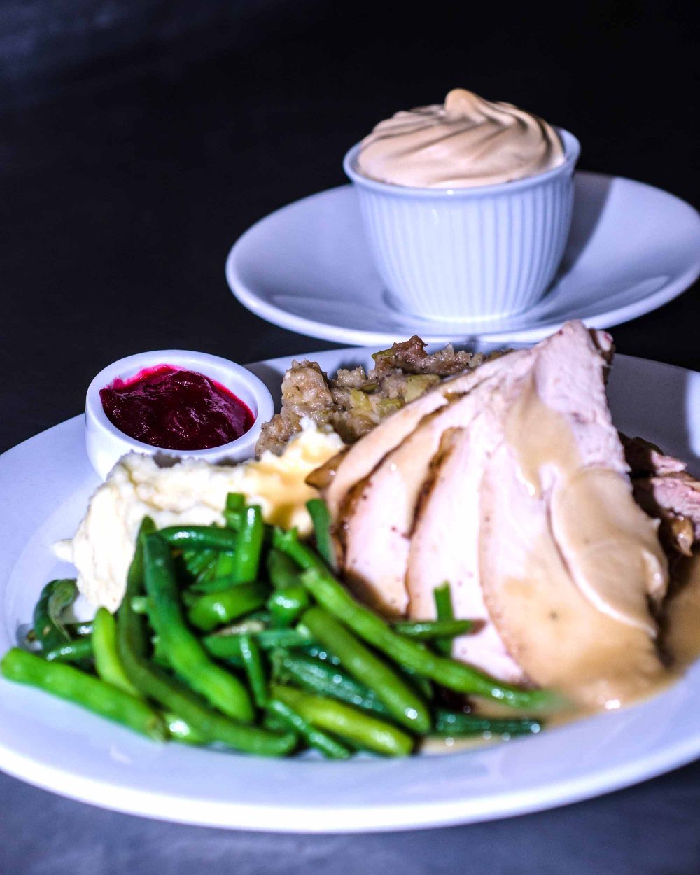 Thanksgiving dinner to go at Prairie Grass Cafe in Northbrook