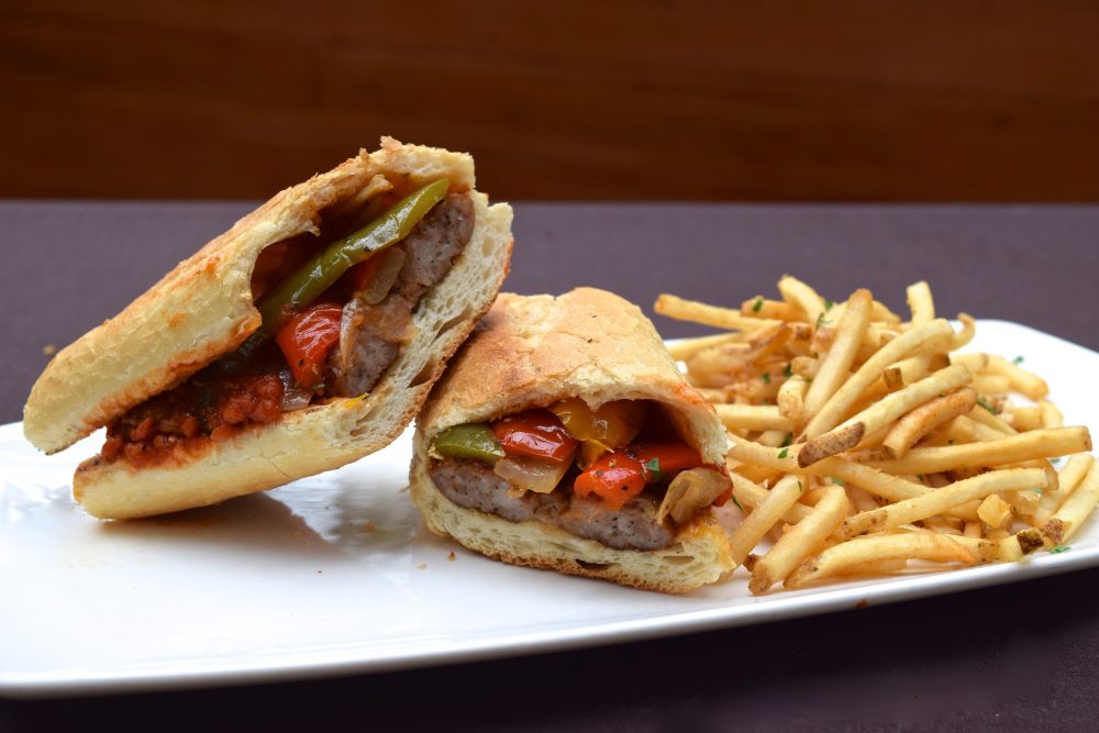 Tuscany on Taylor Street National Sandwich Month Panino con Salsiccia Offering