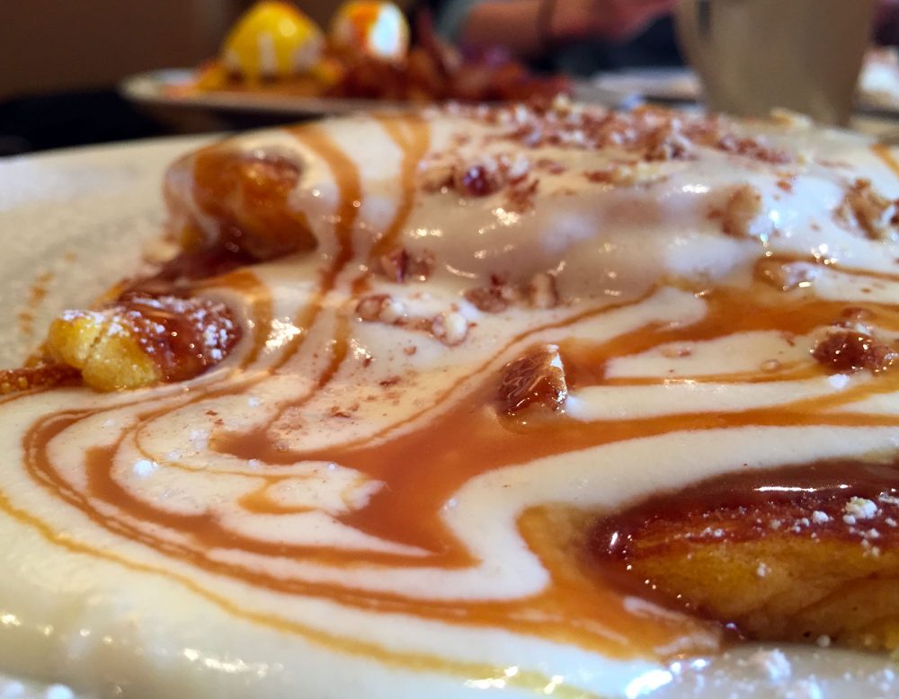 WHISK Chicago caramel pancakes