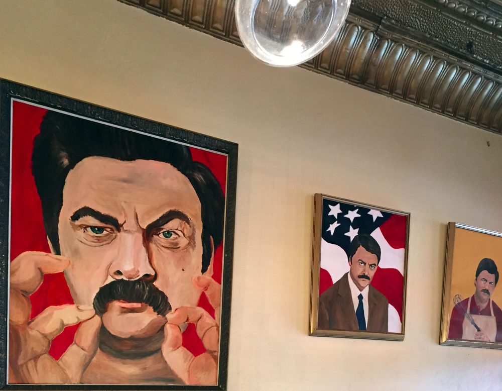 Ron Swanson Paintings WHISK Chicago