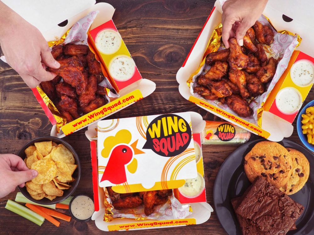 Wing Squad Game Day Party Wings