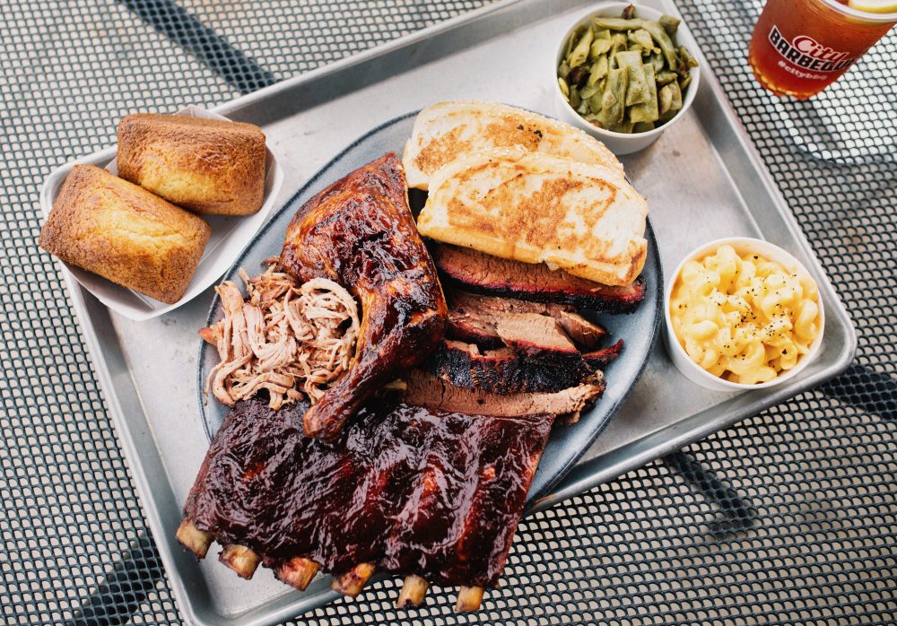 Judges Sampler Outside City Barbeque City Bbq Best Barbecue Best Catering