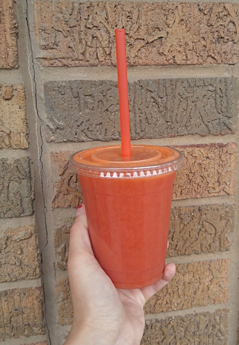 "Sweetie" Juice: Carrot, Strawberry and Orange 