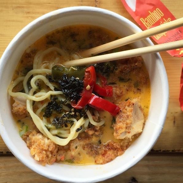 Friedchickenramen for Honey Butter Fried Chicken Brings Back Fried Chicken Ramen this February