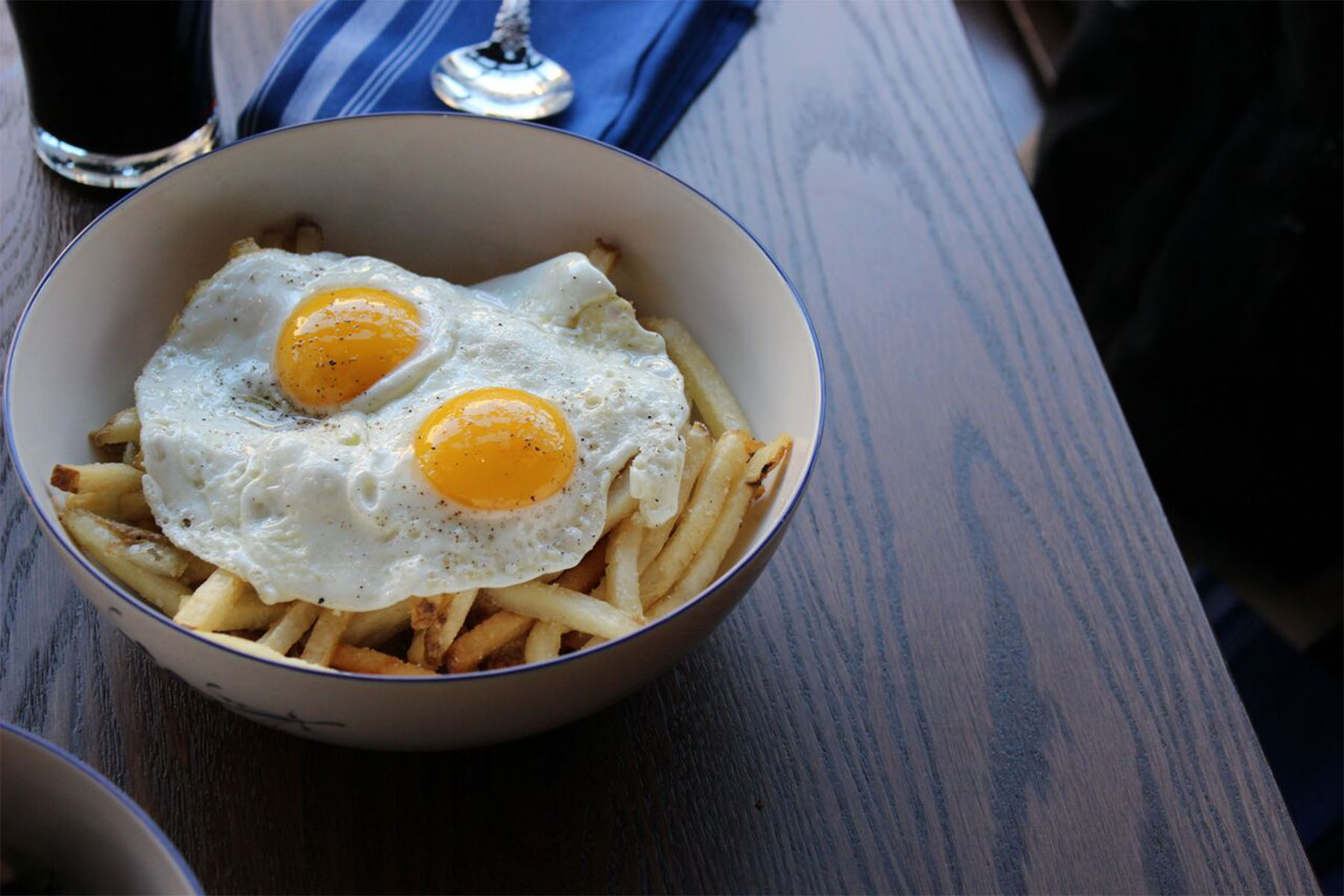 Publican Anker Brunch 0001 Eggs With Fries for Publican Anker Launches Sunday Brunch