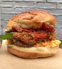 Spicychickenparm for Honey Butter Fried Chicken launches Clucker Collaboration with Chef Sarah Grueneberg