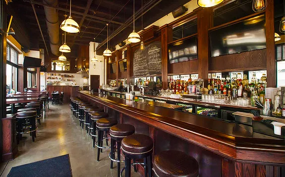 The Harding Tavern bar for Country, Legs, and Beer