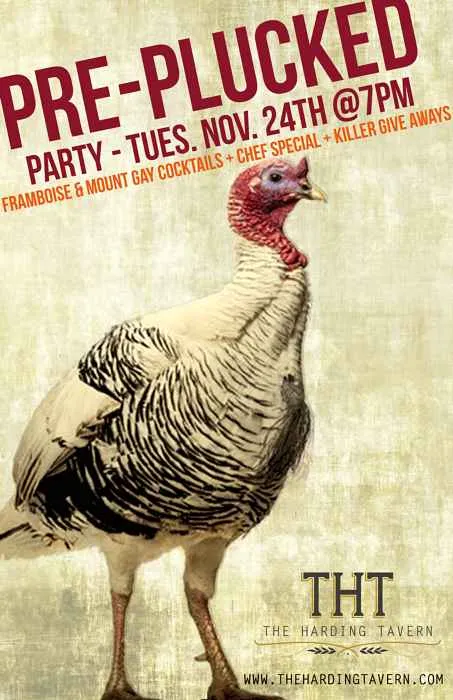 Thanksgiving Event Harding for Pre Plucked Party
