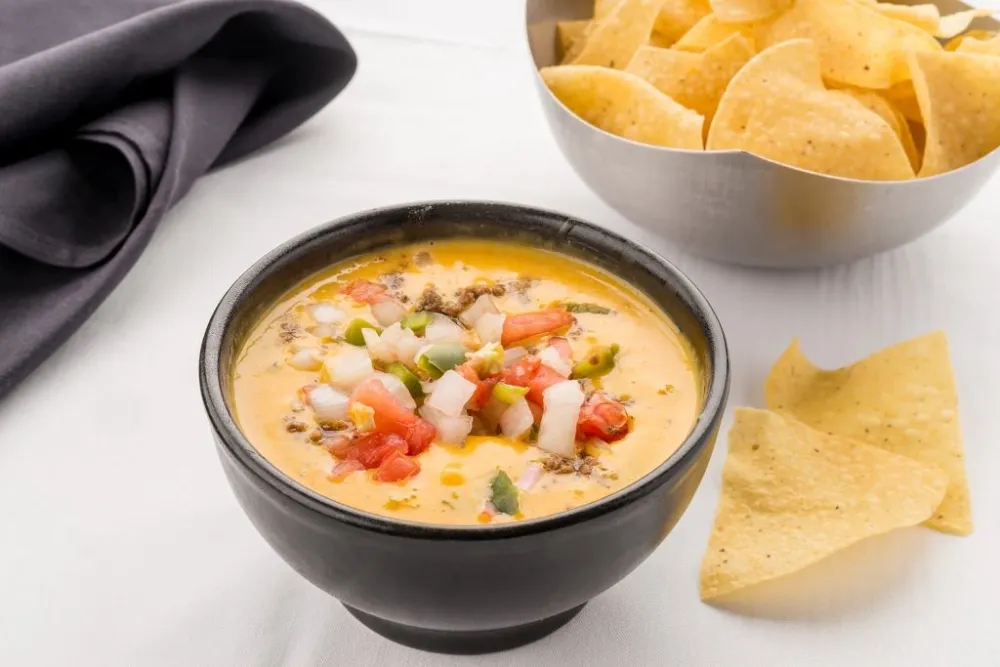 Cantina Queso One for Celebrate National Queso Day at Cantina Laredo