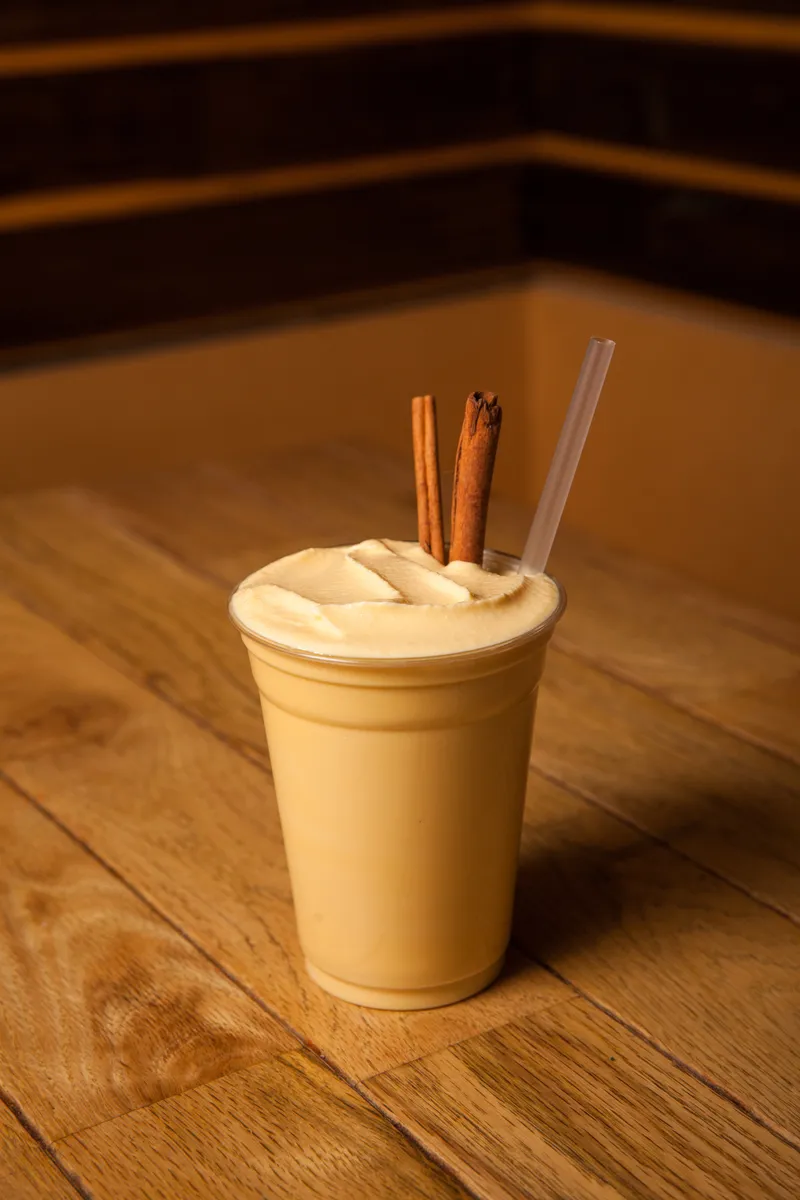 MBurger EggnogShake150107 0283 for Eat, Drink and Be Merry with Holiday Milkshakes at M Burger