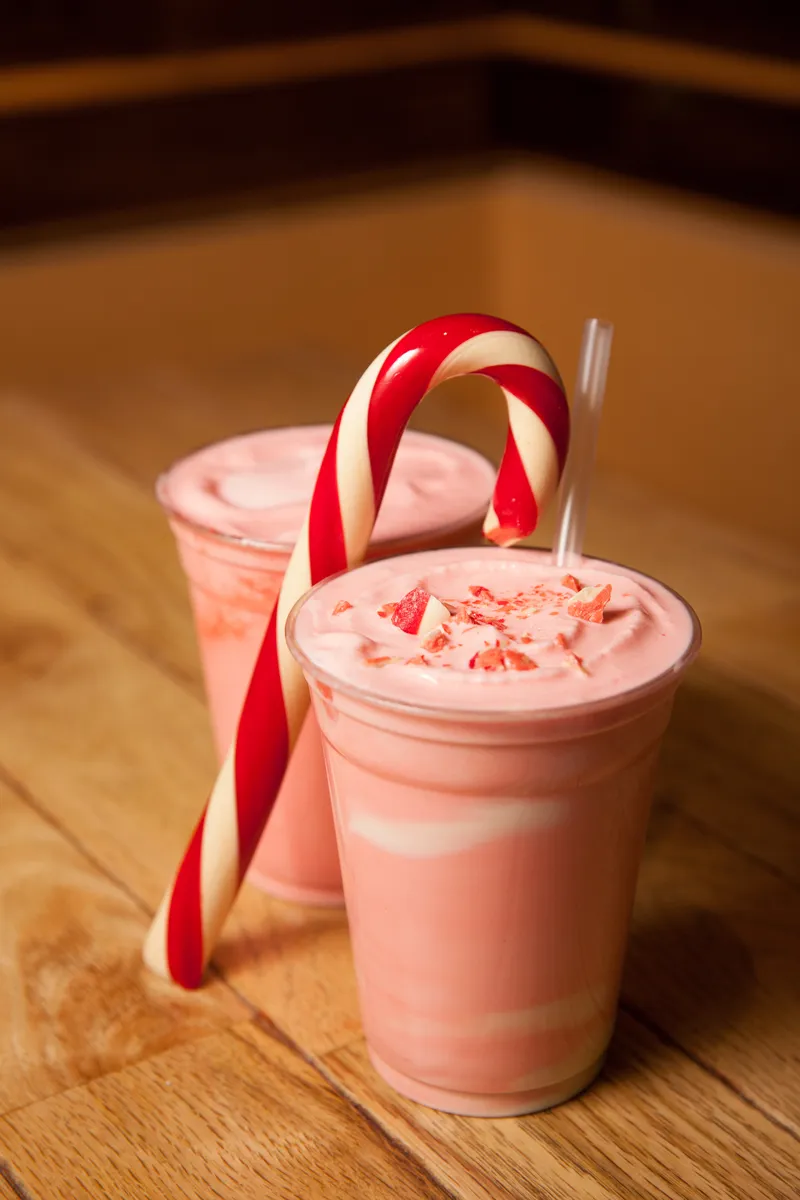 MBurger Peppermint150107 0248 for Eat, Drink and Be Merry with Holiday Milkshakes at M Burger