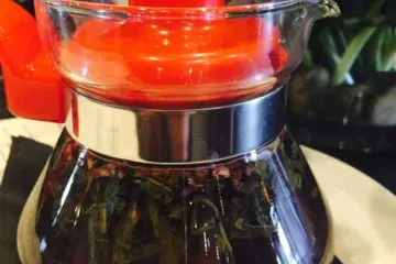 Raspberry Green Tea for Celebrate National Hot Tea Month at Koi