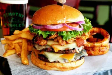 TIMMY1 SM for Hamburger Hop Menu at Timothy O'Toole's Pub