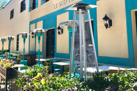 Le Sud Opens Sidewalk Cafe and Offers Happy Hour