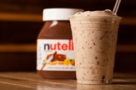 Nutella Milkshakes at M Burger