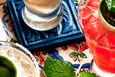 "Fiesta Flip" Cocktails at Cantina Laredo