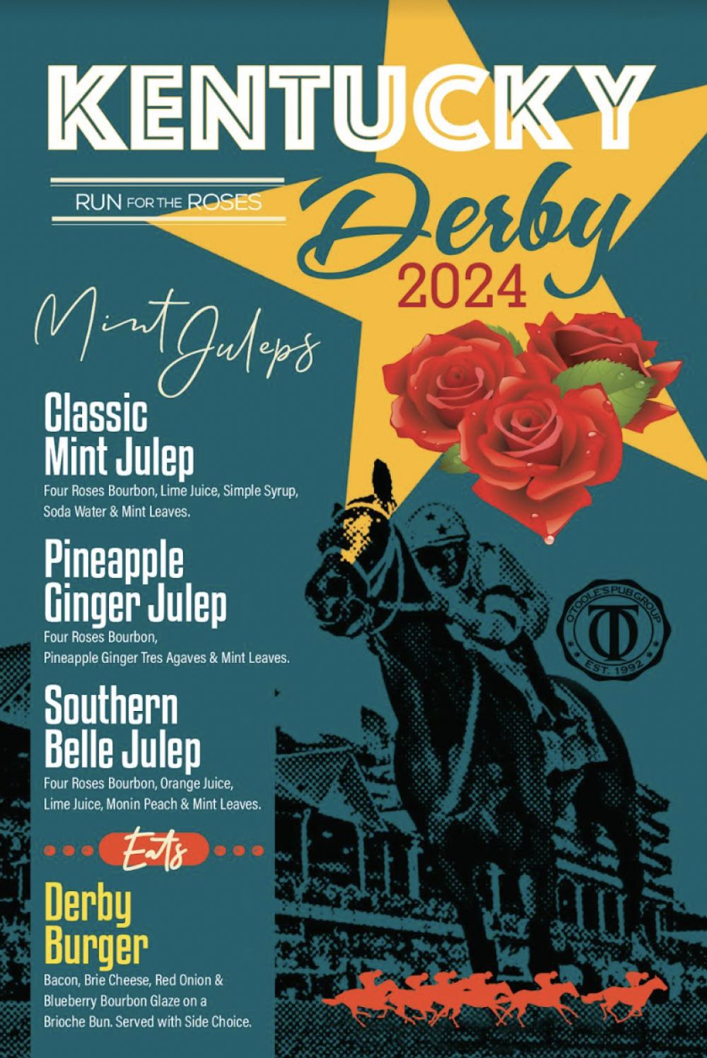 Derby Day at Timothy O'Toole's Pub