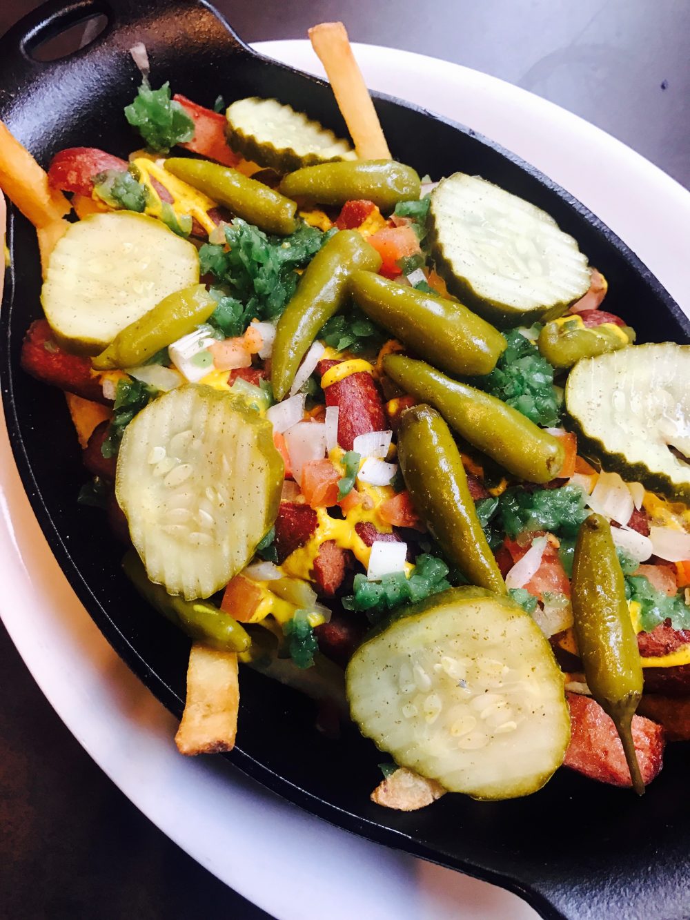 Chicago Dog Fries Tot