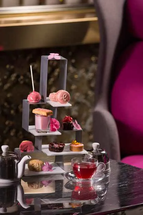 Pink Modern Tea for Chicago Restaurants Donating Proceeds to Breast Cancer Foundations