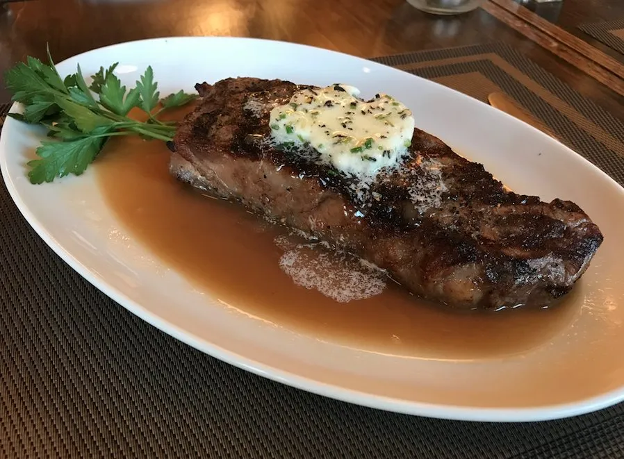 New York Strip for There's No Place Like Home...Cooking At Mable's Table