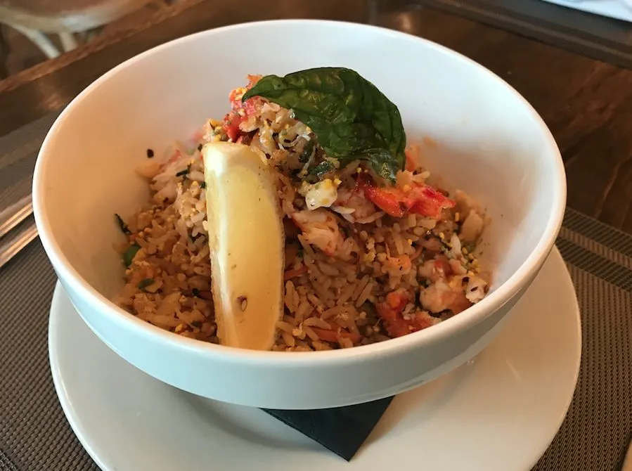 King Crab and Kimchi Fried Rice for There's No Place Like Home...Cooking At Mable's Table