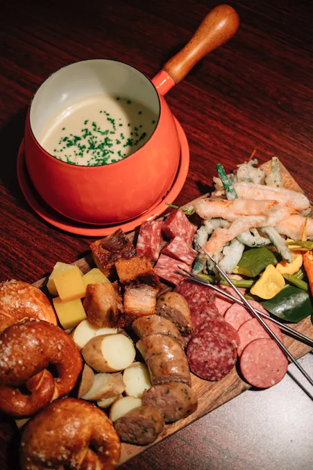 Punch House Fondue Photo Courtesy of Punch House for New Years Eve and Day Celebrations Across Chicago