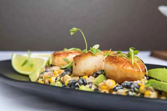 Scallop Dish at The Shore Club for Here Are A Few Places To Brunch With Mom on Mother's Day